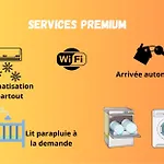 Le Genova Clim, Wifi, Proche Gare Daire *