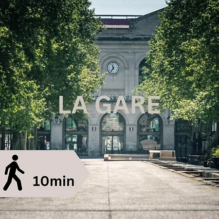 Apartmán Maison Climatisee Gare A 10 Min, Ideale Familles Maisoncarreeconciergerie