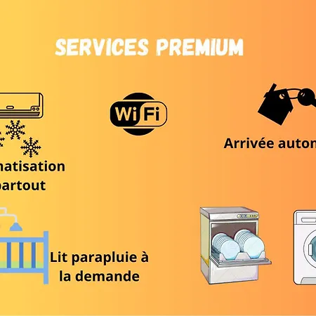 Le Genova T3 Tout Confort Proche Gare アパート *