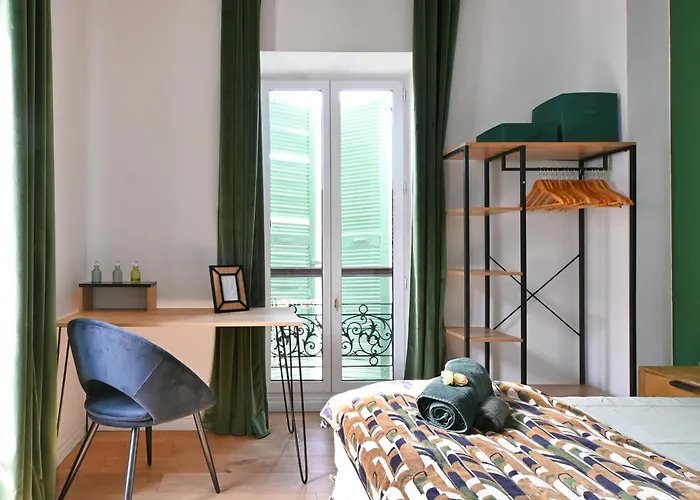 Le Genova Clim, Wifi, Proche Gare דירה נים